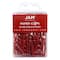 JAM Paper 1" Colorful Standard Paper Clips, 2 Packs of 100